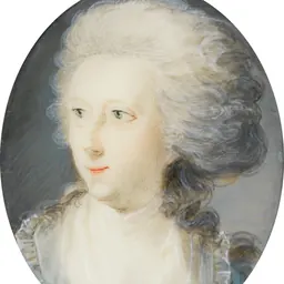Portrait of Countess Caroline Felizitas of Leiningen-Dagsburg