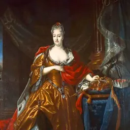 Portrait of Christiane Eberhardine of Brandenburg-Bayreuth