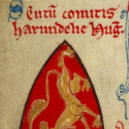 Portrait of Hugh d'Aubigny, 5th Earl of Arundel