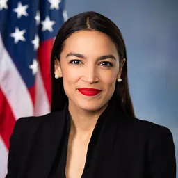 Portrait of Alexandria Ocasio-Cortez