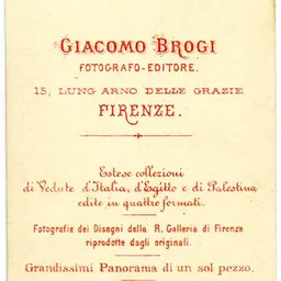 Portrait of Giacomo Brogi