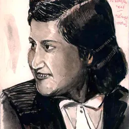 Portrait of Zoya Rozhdestvenskaya