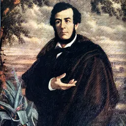 Portrait of Esteban Echeverría Mamani