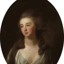 Portrait of Princess Augusta of Schwarzburg-Sondershausen