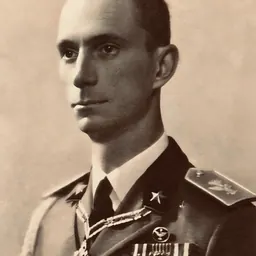 Portrait of Prince Filiberto, Duke of Genoa