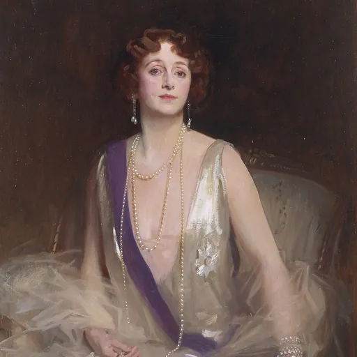 Portrait of Grace Curzon, Marchioness Curzon of Kedleston