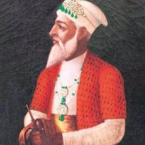 Portrait of Asaf Jah I of Hyderabad
