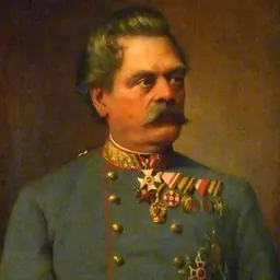 Portrait of Franz Kuhn von Kuhnenfeld