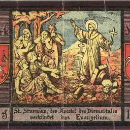 Portrait of Saint Sturm