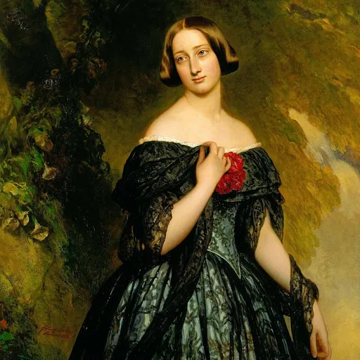 Portrait of Princess Alexandrine of Baden