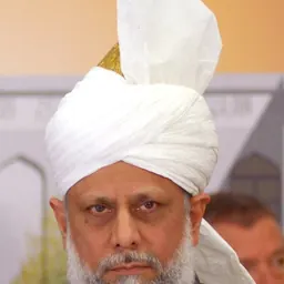 Portrait of Mirza Masroor Ahmad
