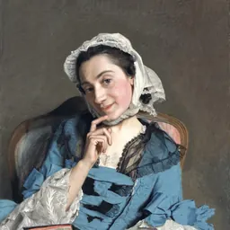Portrait of Louise d'Épinay