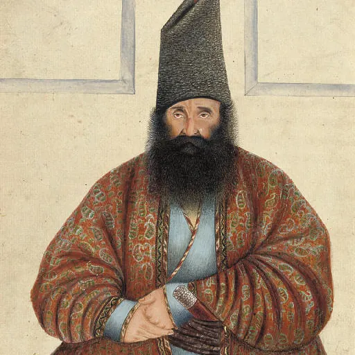 Portrait of Abbasqoli Khan Mo'tamed od-Dowleh Javanshir