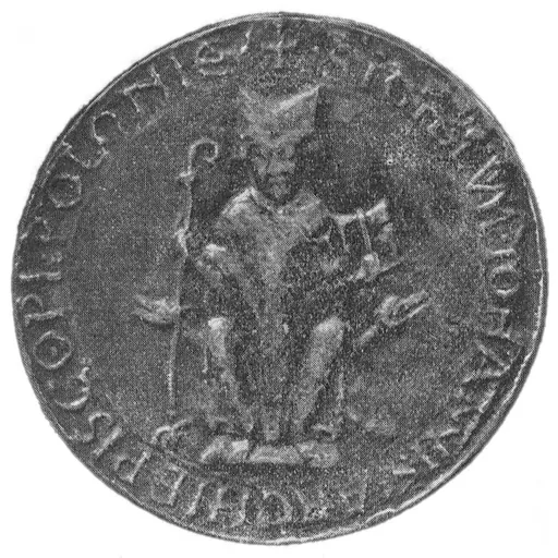Portrait of John II, bishop of Breslau, archbishop of Gnesen