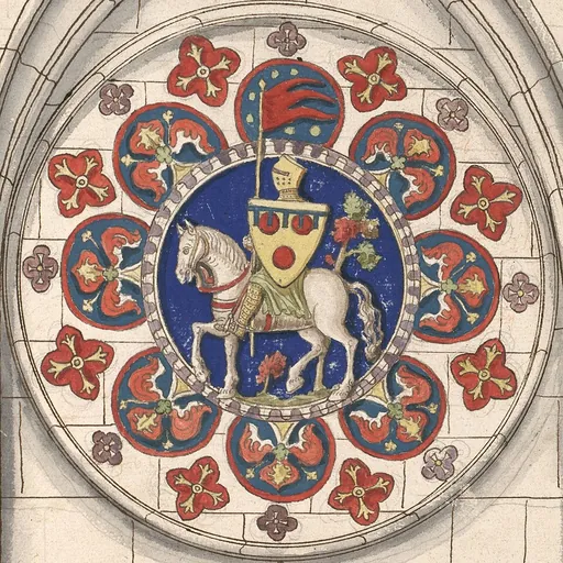 Portrait of Peter of Courtenay, Lord of Conches