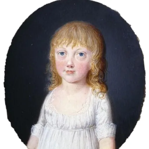 Portrait of Maria Isabelle of Naples and Sicily