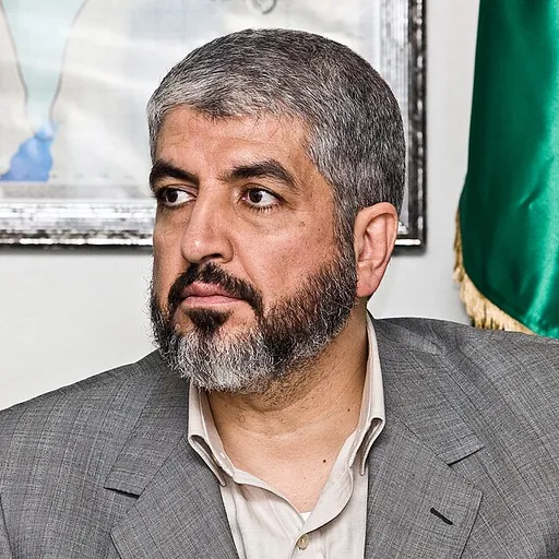 Portrait of Khaled Mashal