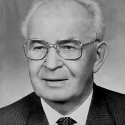 Portrait of Gustáv Husák