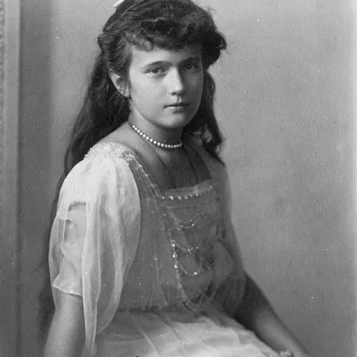Portrait of Grand Duchess Anastasia Nikolaevna of Russia