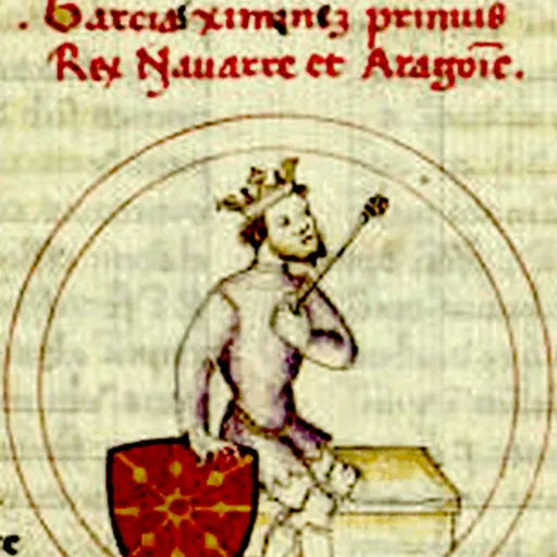 Portrait of García Jiménez of Pamplona
