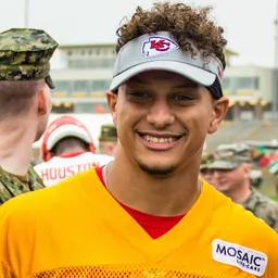 Portrait of Patrick Mahomes