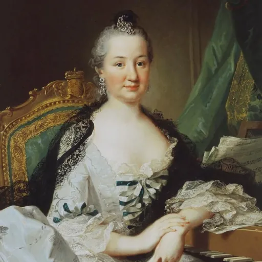 Portrait of Countess Palatine Elisabeth Auguste of Sulzbach