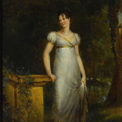 Portrait of Duchess Therese of Mecklenburg-Strelitz
