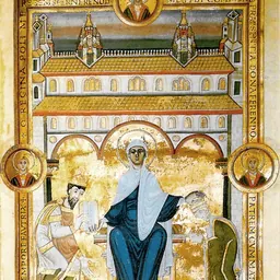 Portrait of Agnes of Poitou