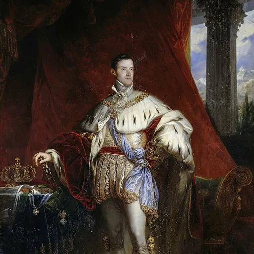 Portrait of Carlo Alberto I of Sardinia