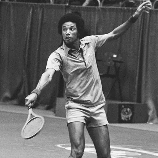 Portrait of Arthur Ashe