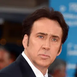 Portrait of Nicolas Cage