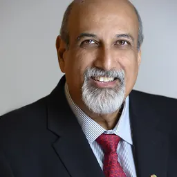 Portrait of Salim Abdool Karim