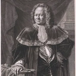 Portrait of Johann Jacob Baier