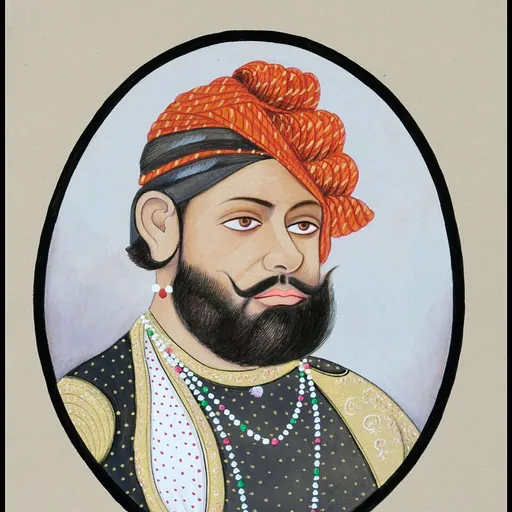 Portrait of Jaswant Singh of Bharatpur