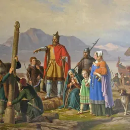 Portrait of Ingólfr Arnarson