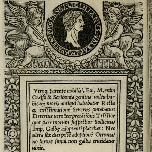 Portrait of Lucius Calpurnius Piso Frugi Licinianus