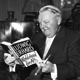 Portrait of Ludwig Erhard