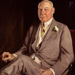 Portrait of Hugh Lowther, 5th Earl of Lonsdale