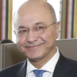 Portrait of Barham Salih