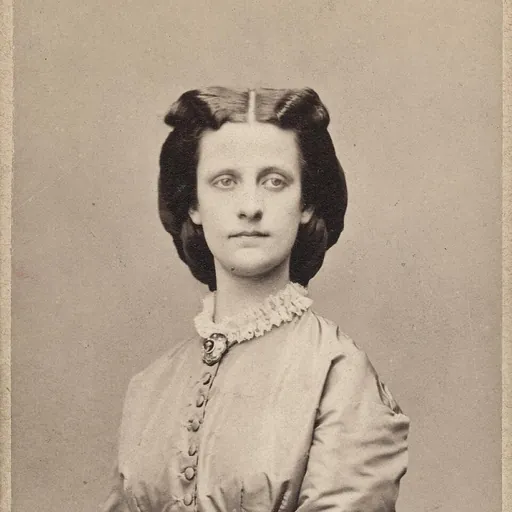 Portrait of Princess Maria Annunziata of Bourbon-Two Sicilies