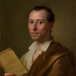 Portrait of Johann Joachim Winckelmann