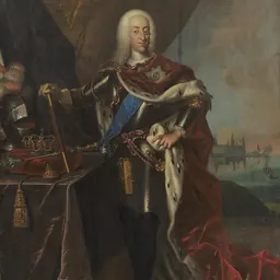 Portrait of Christian VI of Denmark