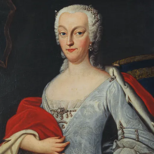 Portrait of Princess Anna Sophie of Schwarzburg-Rudolstadt