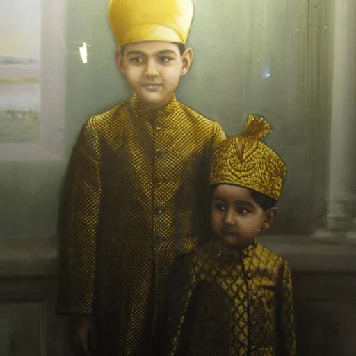 Portrait of Prince Muffakham Jah of Hyderabad
