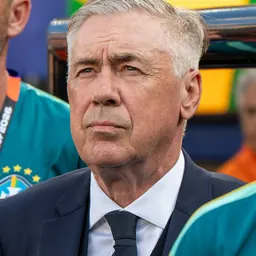 Portrait of Carlo Ancelotti