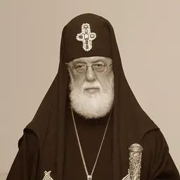 Portrait of Ilia II of Georgia