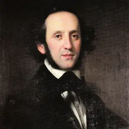 Portrait of Felix Mendelssohn