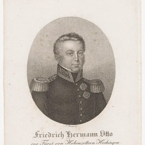 Portrait of Friedrich Hermann Otto, Prince of Hohenzollern-Hechingen