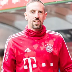 Portrait of Franck Ribéry