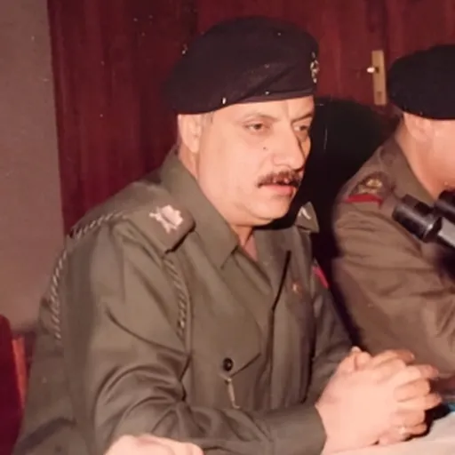 Portrait of Tahir Jalil Habbush al-Tikriti
